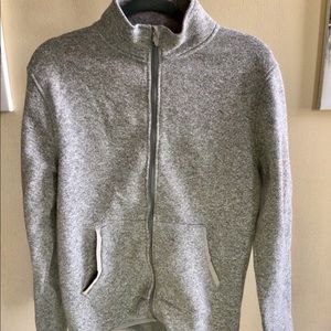 Grey Full Zip Up Jacket